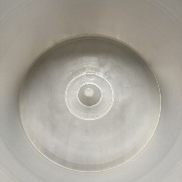 Vintage Hoan Salad Lettuce Spinner Strainer Dryer Beige Clear Plastic USA Made - Picture 11 of 14